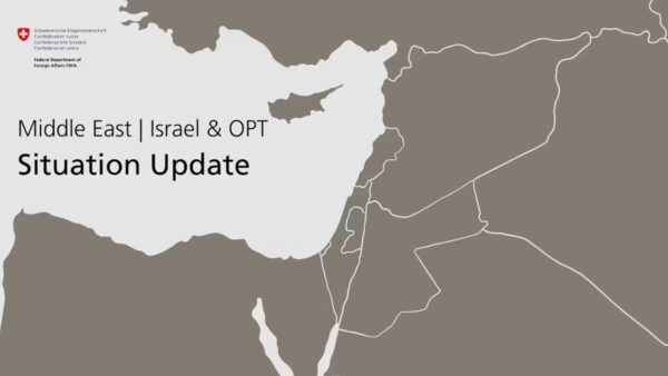 Switzerland Signs Joint Statement Demanding Humanitarian Access To Gaza