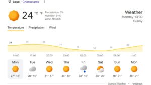 Switzerland Braces For Record-Breaking Heatwave, With 38°C Possible In Basel
