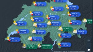 Switzerland’s Historic Heatwave Peaks This Week, Then Finally Relents