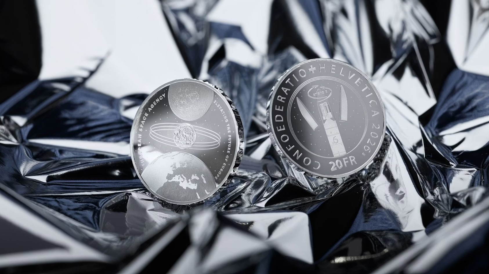 New Swissmint Coin Honors Switzerland’s Role In European Space Exploration