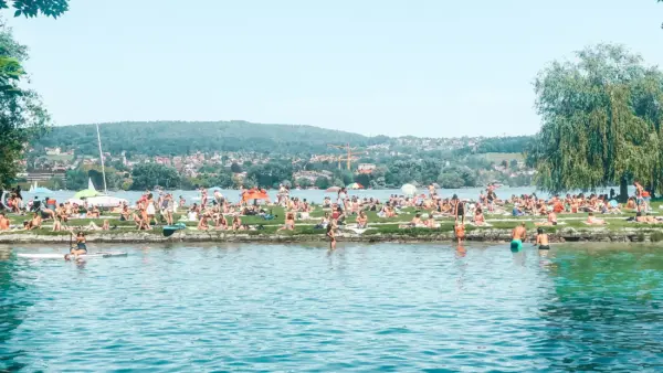 Swiss Heatwave Sends Zurich Badi Attendance Toward All-Time Record