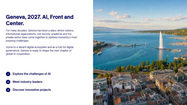 What Switzerland Hopes To Achieve At The Geneva AI Summit 2027