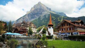 Thawing Permafrost Puts Swiss Village Kandersteg On Alert Over Rock Collapse Risk