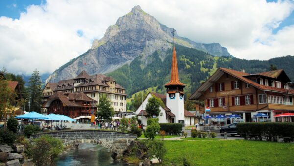 Thawing Permafrost Puts Swiss Village Kandersteg On Alert Over Rock Collapse Risk