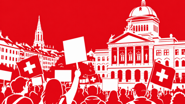 Bern’s Unauthorised Anti-Imperialist Demo Ends Peacefully, One Year After Violent Gaza Protest