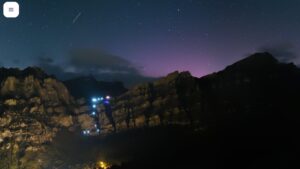 Northern Lights Appear Over Switzerland In Rare Mid-Latitude Display